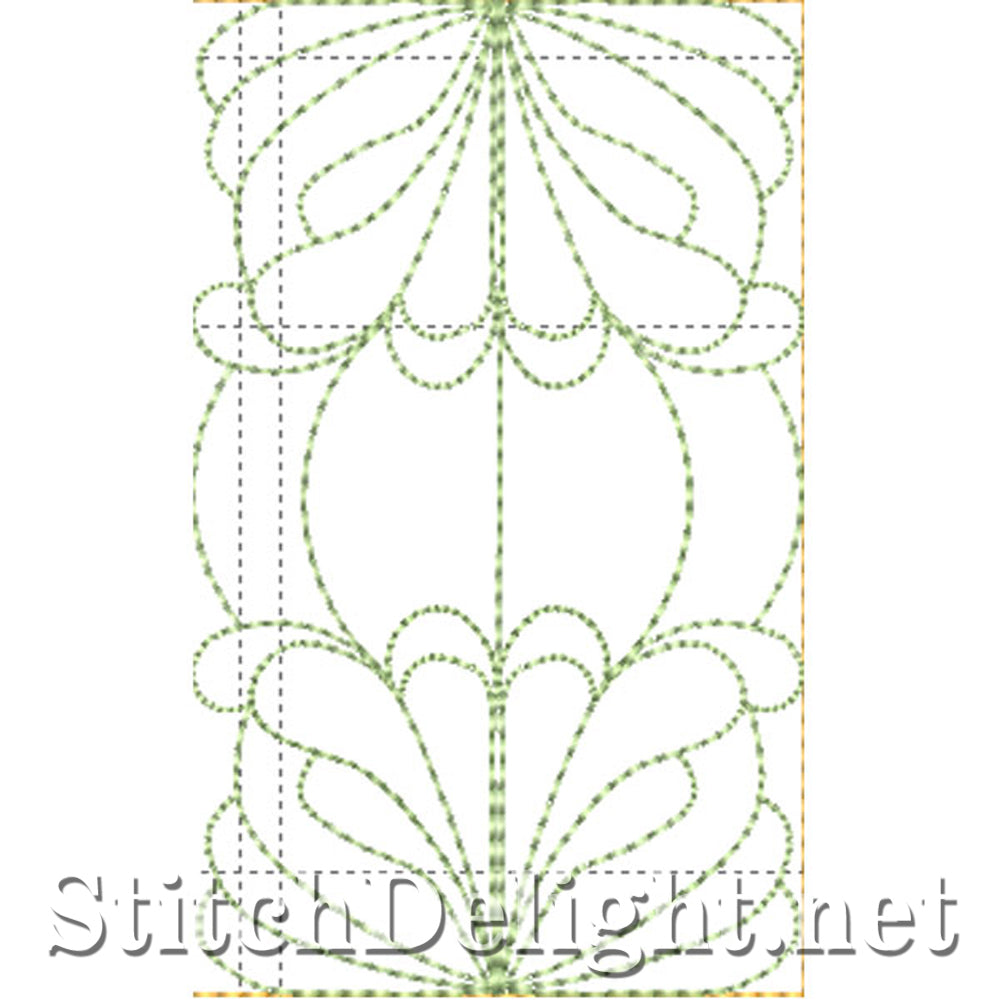 SDS0735 Sashing Feather Quilt Patterns