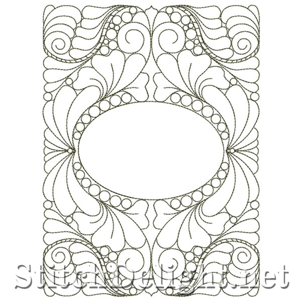 SDS4036 Flourish Rectangle