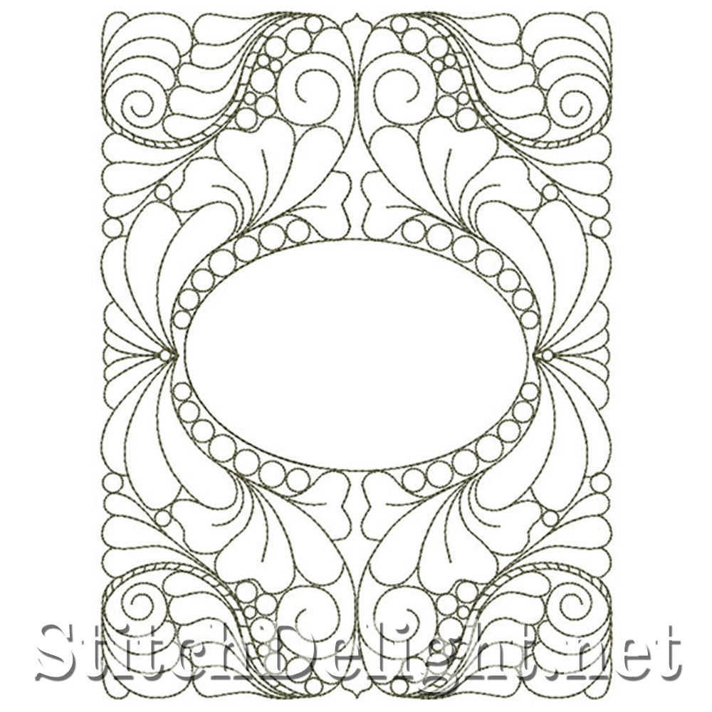 SDS4036 Flourish Rectangle