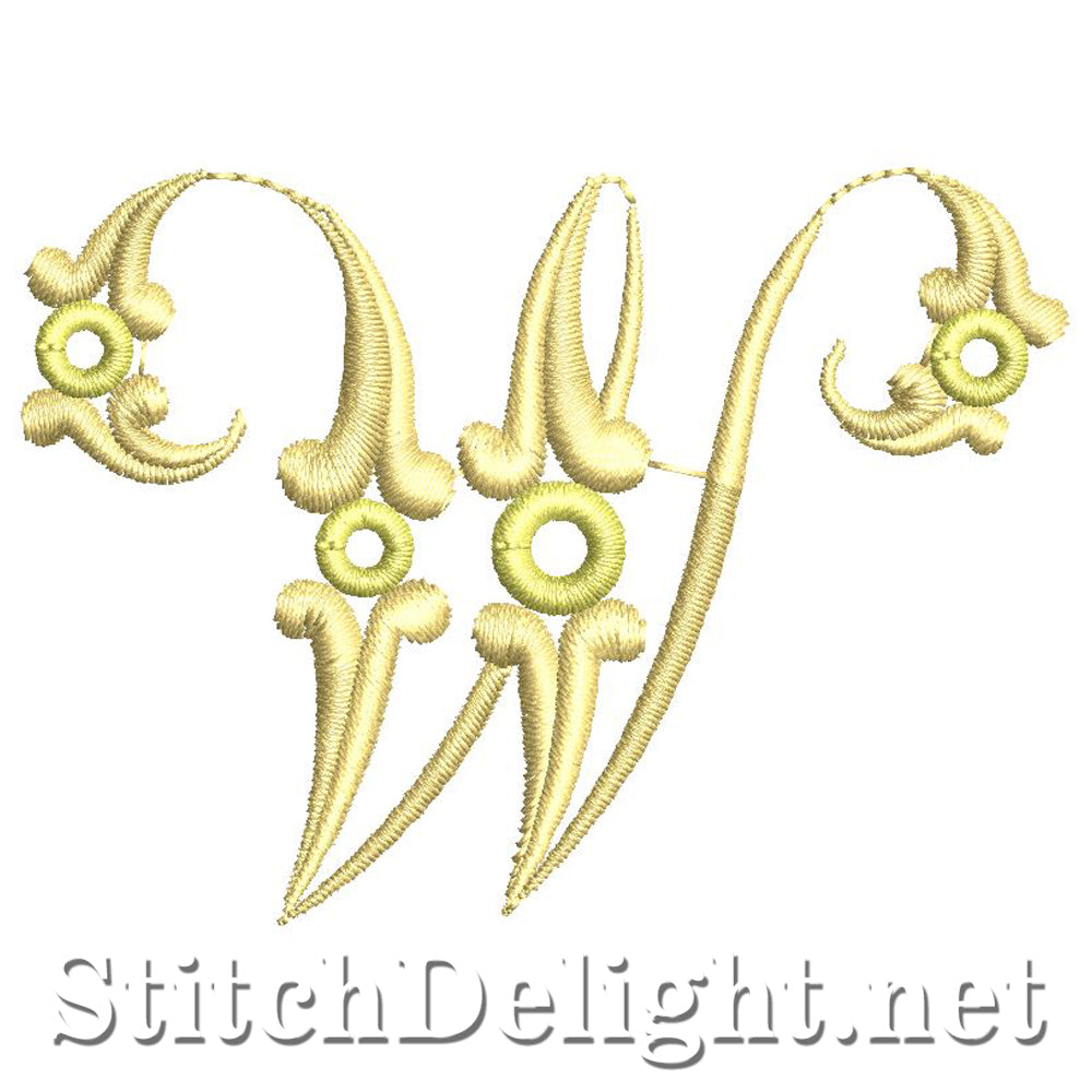 SDS0789 Swirly Font W