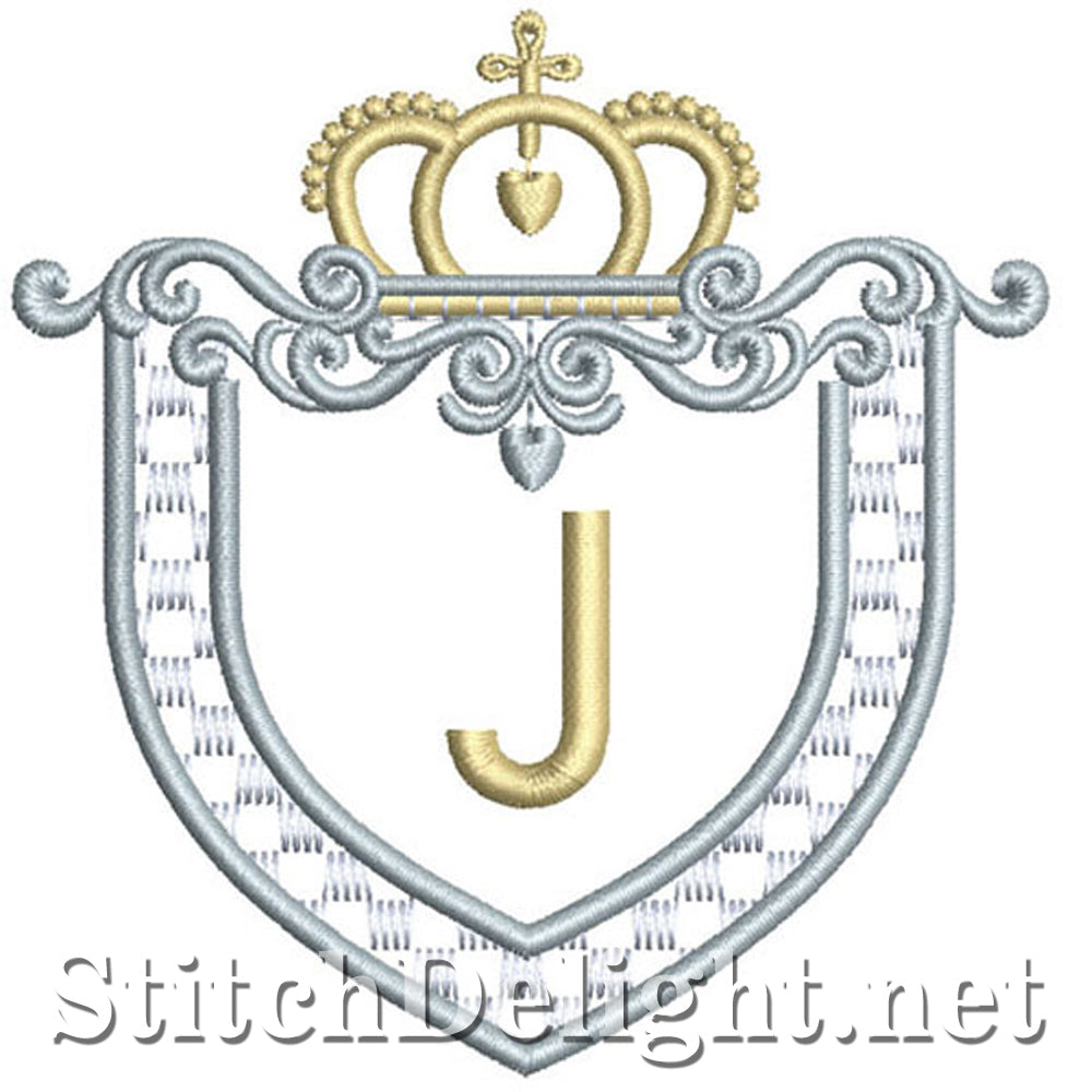 SDS1178 Royal Frame Font J