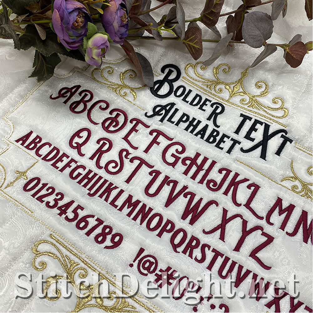 SDS1583 Bolder Font