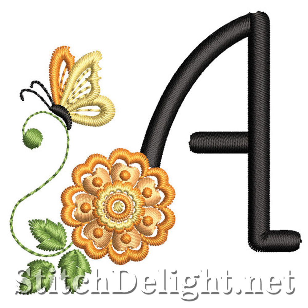 SDS1236 Sunset Bloom Font A