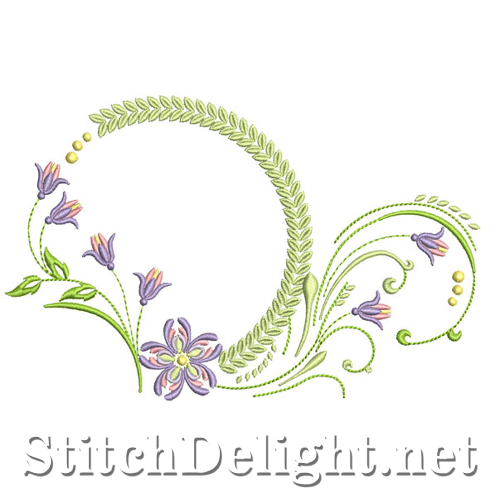 SDS0168 Fantasy Flower Frame