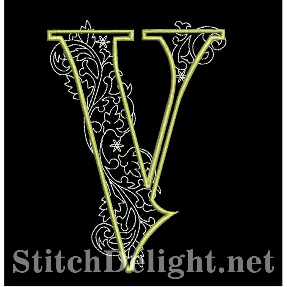 SDS1127 Quilters Lettertype V