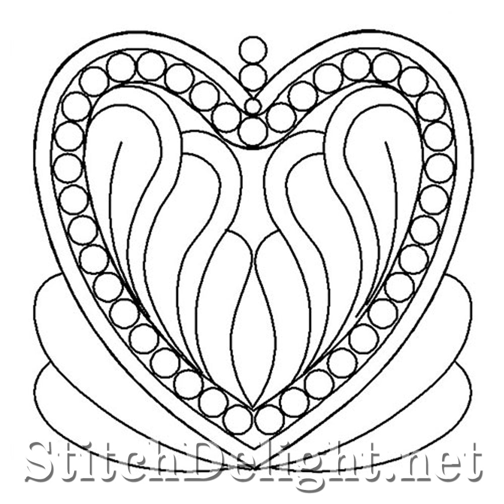 SDS4025 Heart Charm