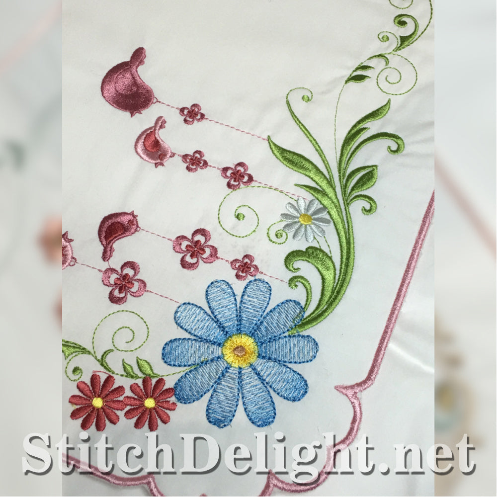 SDS1099 ITH Tray Cloths