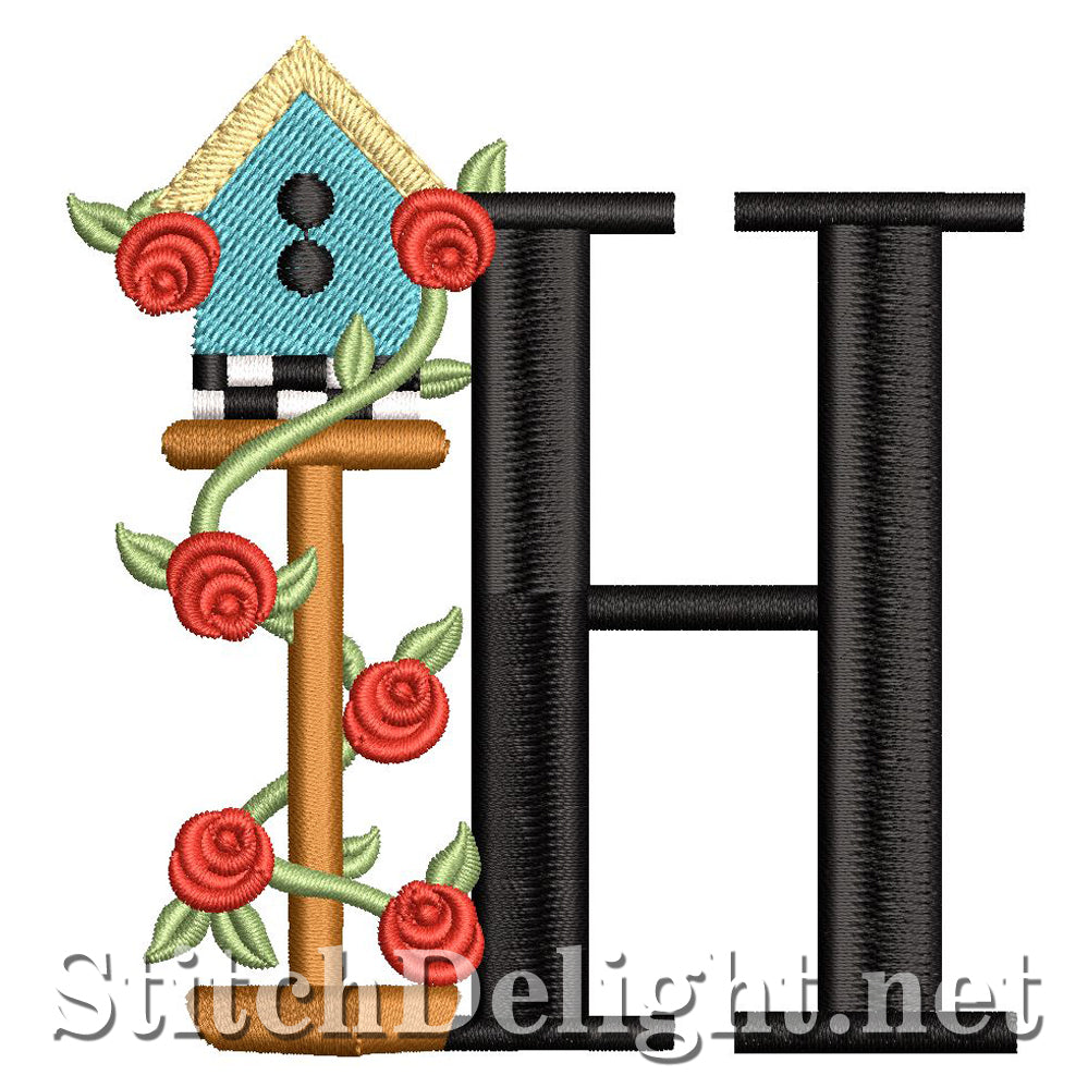 SDS1748 Spring Garden Font H