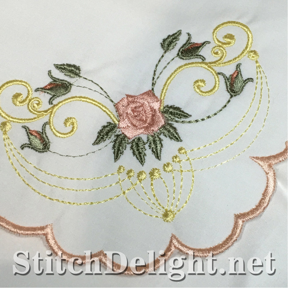 SDS1099 ITH Tray Cloths