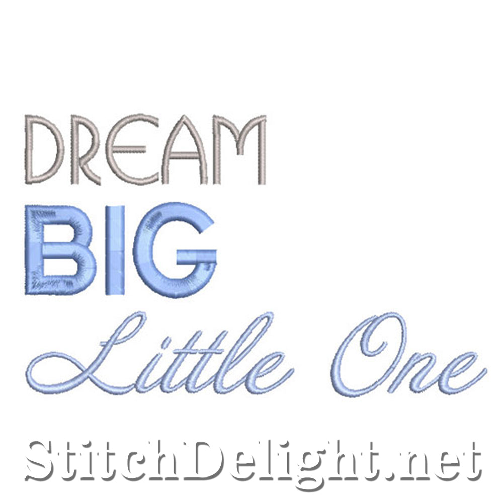 SDS1294 Dream Big Quote