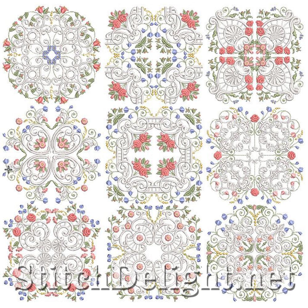 <transcy>SD0608 Blocs de courtepointe Heirloom 4</transcy>