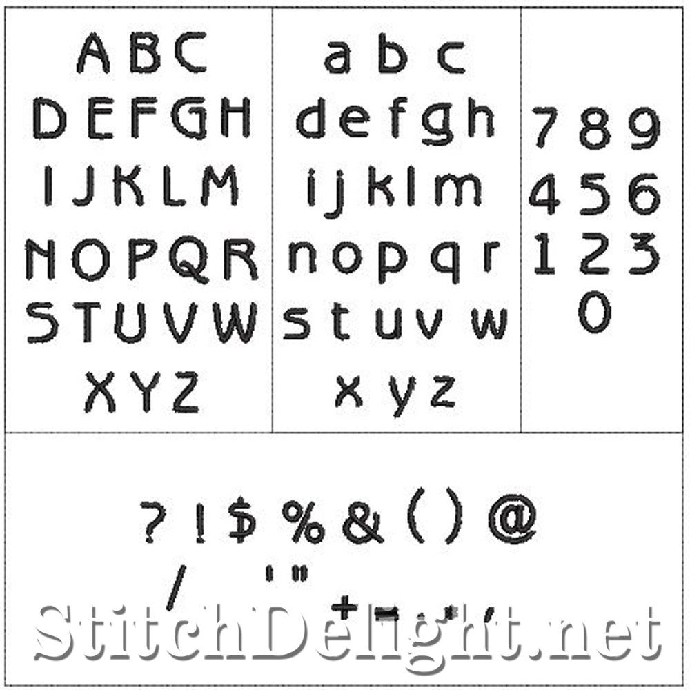 HOE0009 Pilot Font