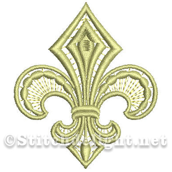 SDS0410 Fleur De Lis