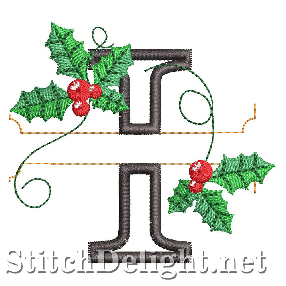 HOE0037 Festive Holly Font I