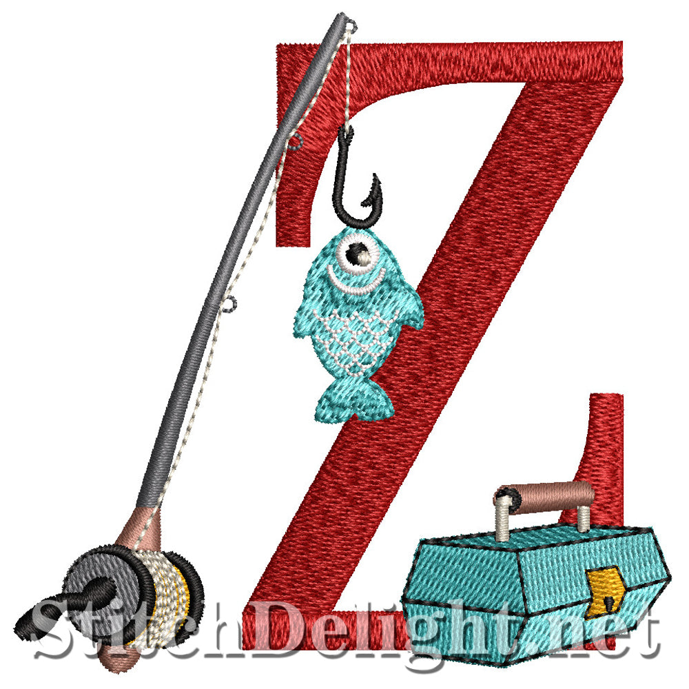 SDS1527 Lets go Fish Font Z
