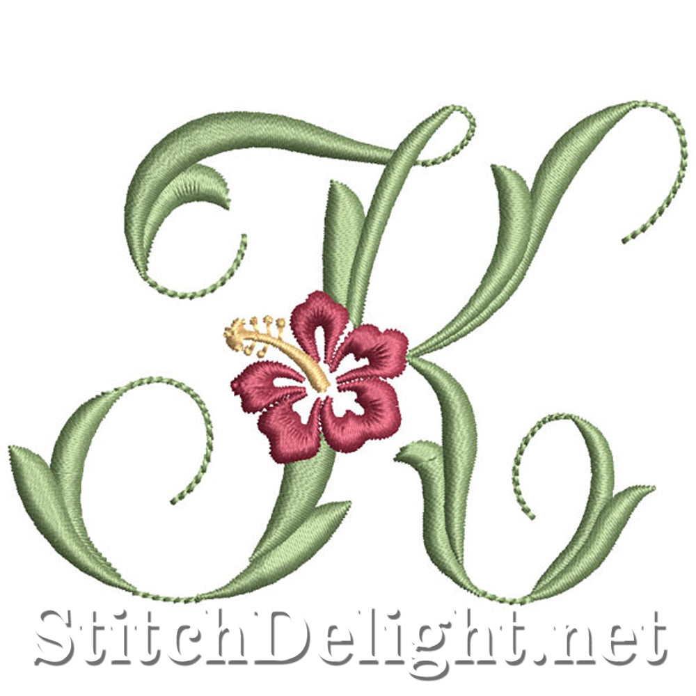 SDS1143 Hibiscus Font K