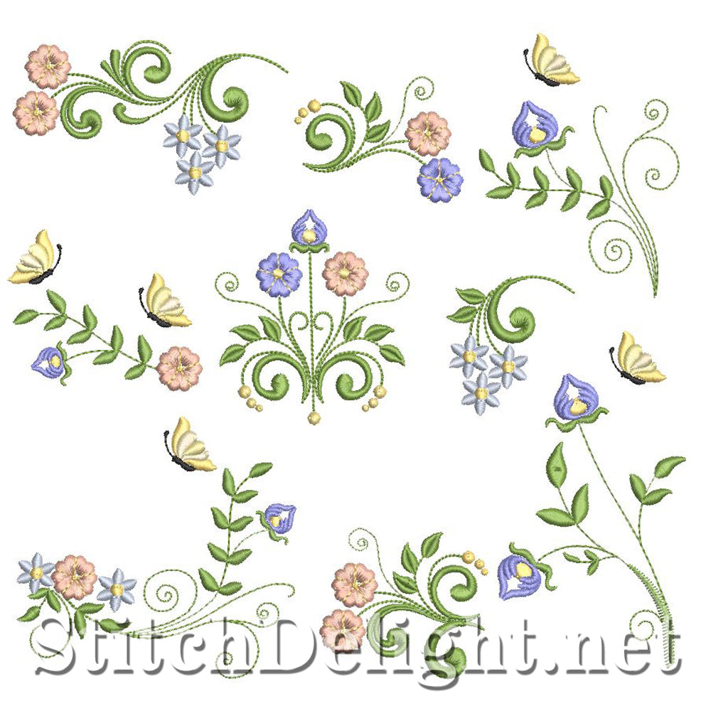 SDS0914 Dainty Flowers 22