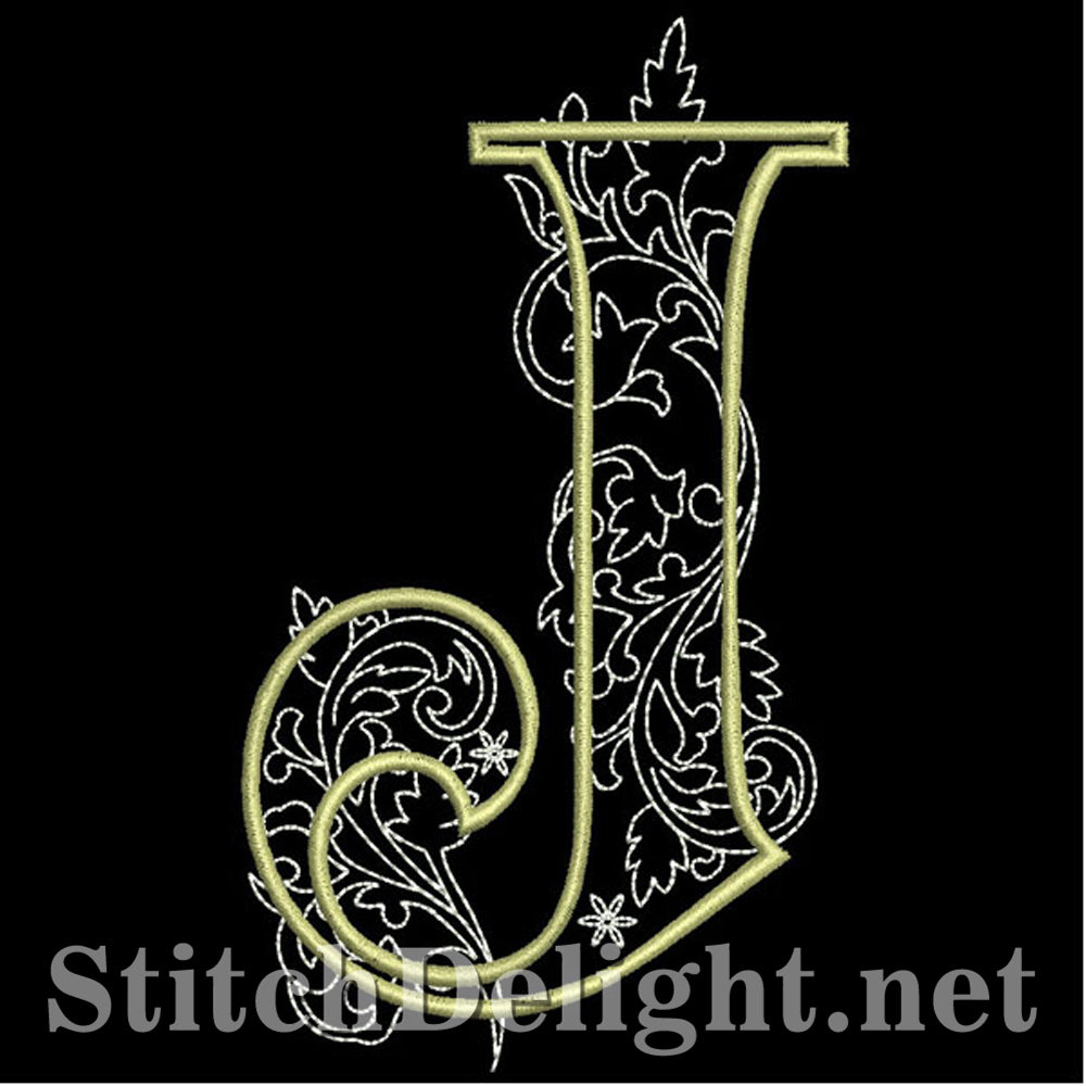 SDS1127 Quilters Font J