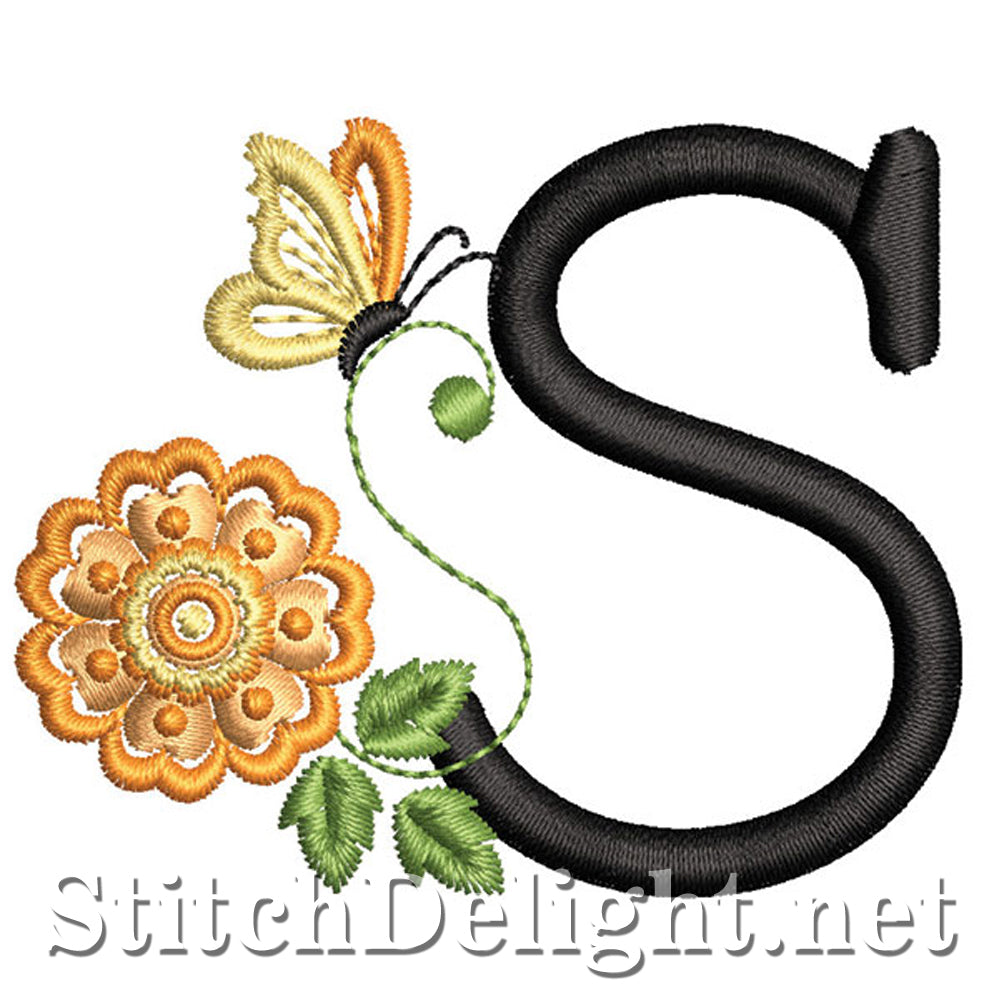 SDS1236 Sunset Bloom Font S