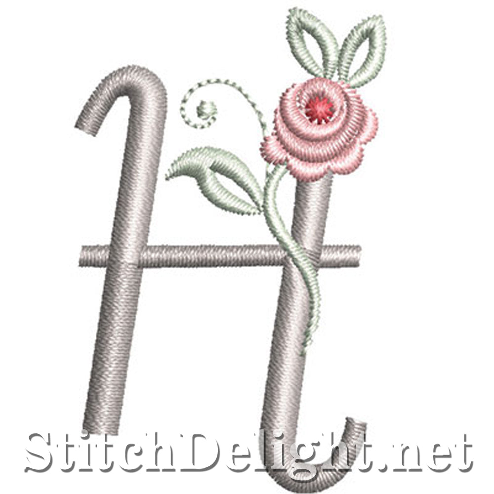 SDS1227 Antique Rose Font H