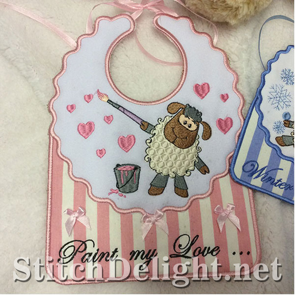 SDS0725 ITH Baby Bibs