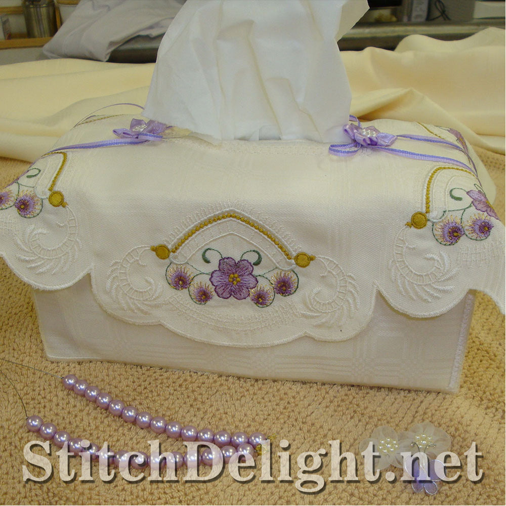 SD0725 Tissue Box Covers 1 Large Hoops