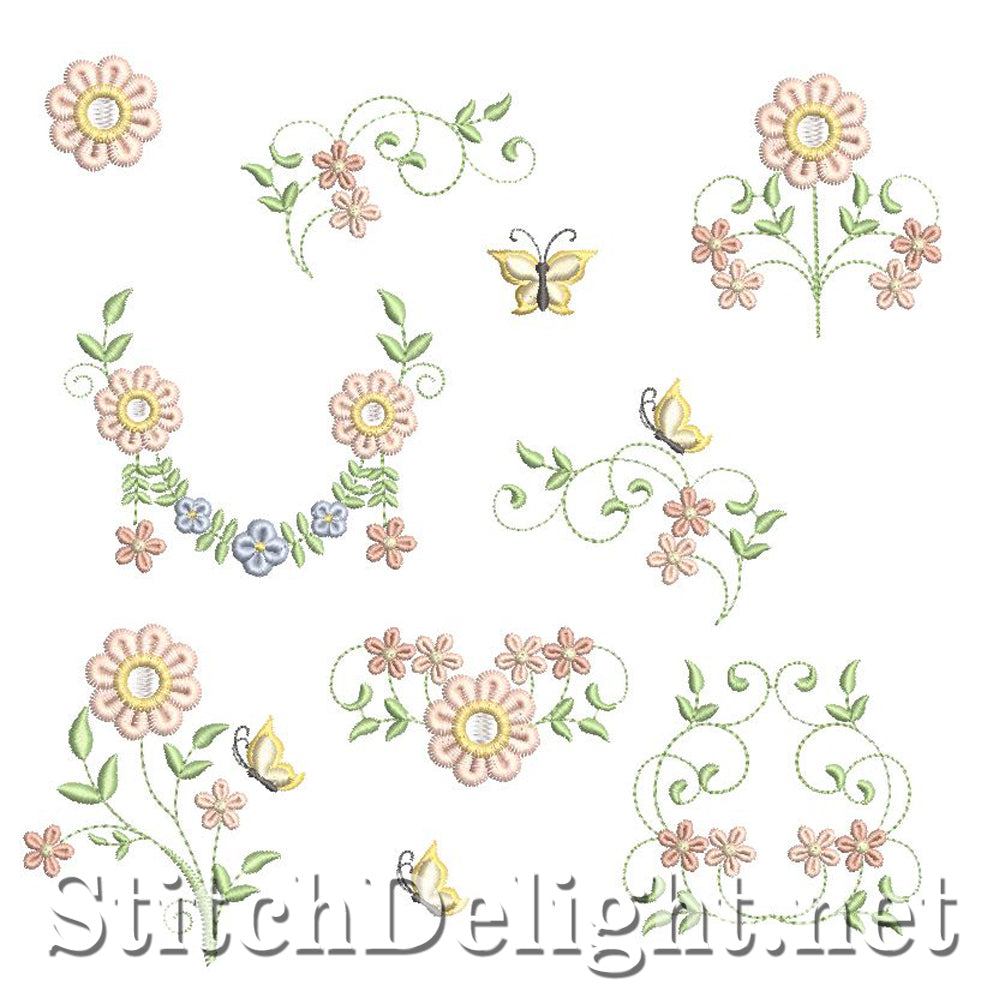 SDS0922 Dainty Flowers 30