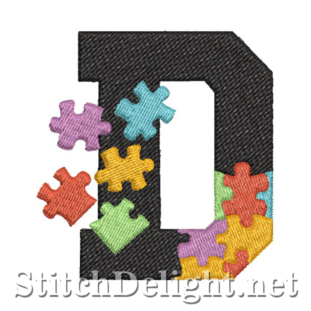 SDS1522 Puzzle Font D