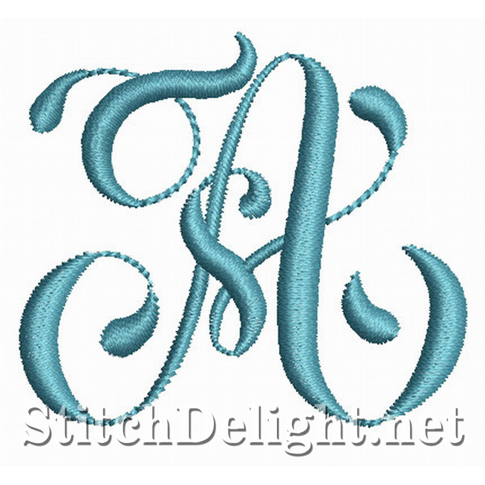 SDS0792 Ribbon Font A