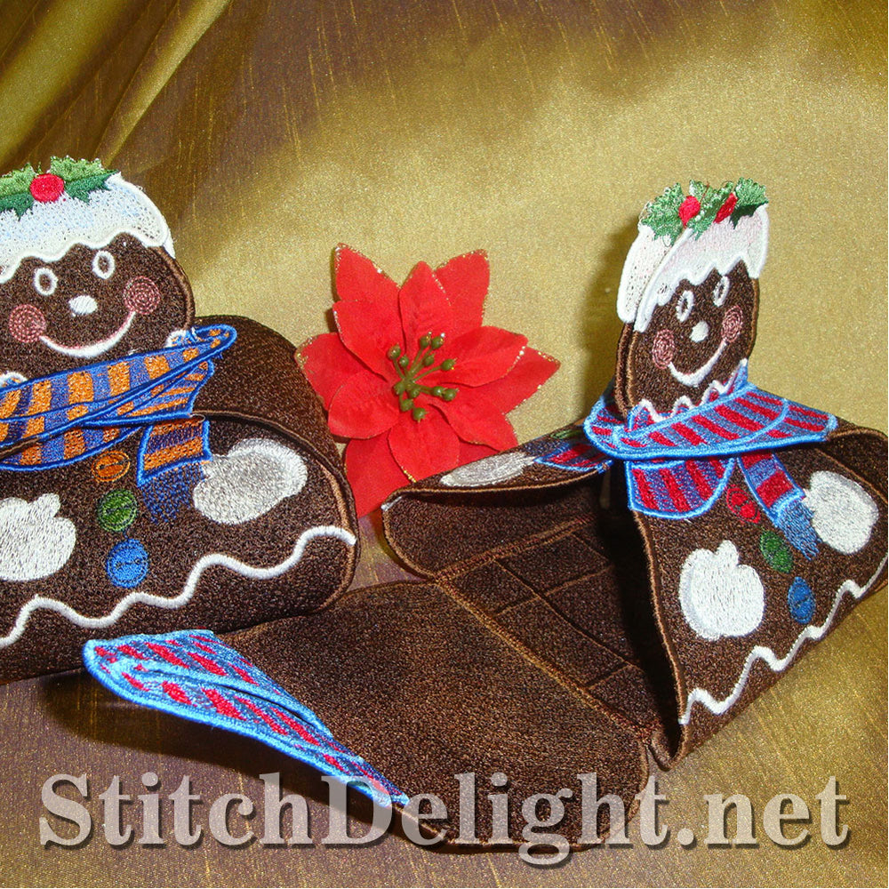 SD1034 Gingerbread Man Gift Boxes