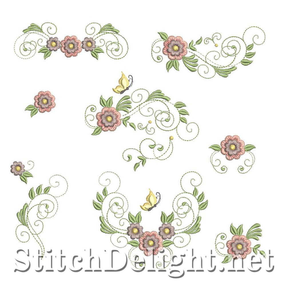 SDS0930 Dainty Flowers 39