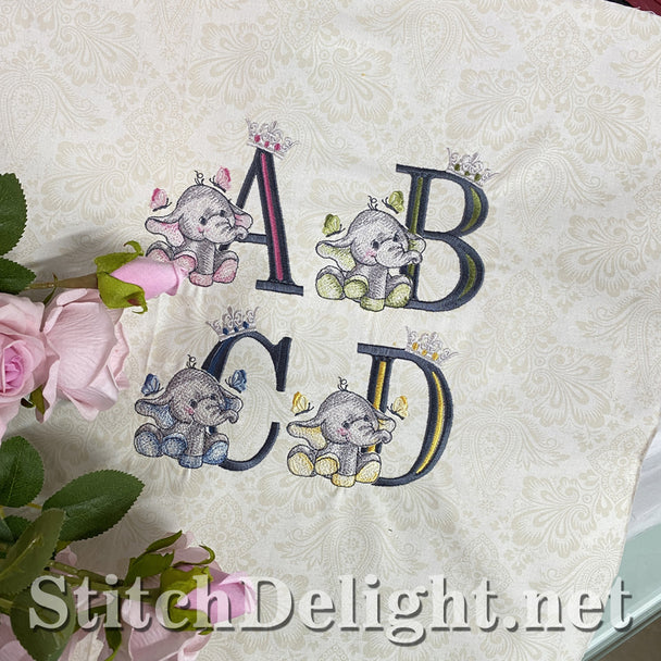 SDS1456 Little Ellie Complete Font + matching Font