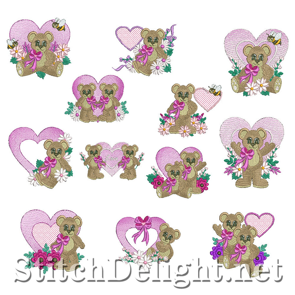 SDS3109 Cuddly Bears 1