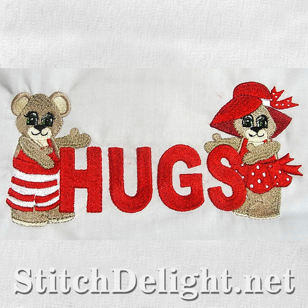 SDS3110 Cuddly Bears 2 Single 8