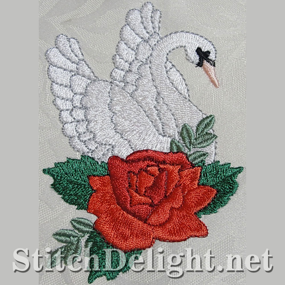 SDS4169 Christmas Swans