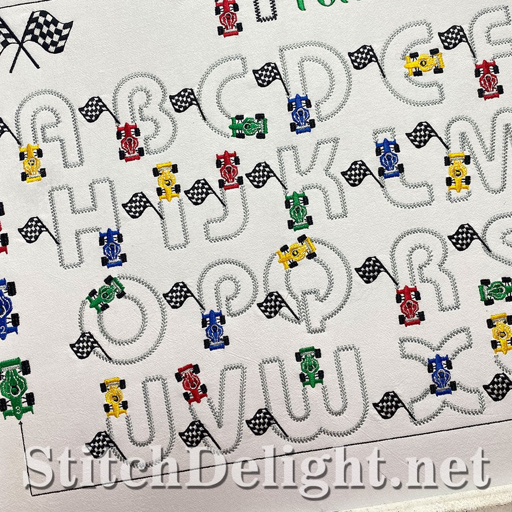 SDS4181 Racing Font