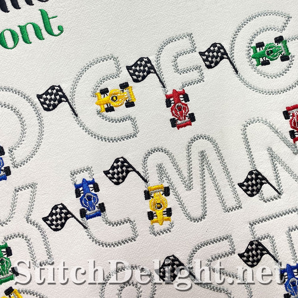 SDS4181 Racing Font