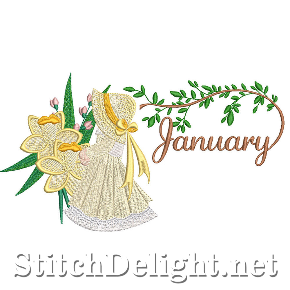 SDS4203 January Sunbonnet