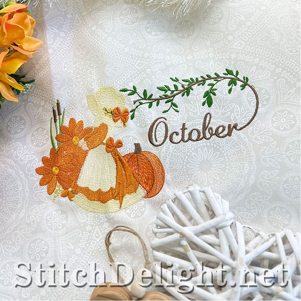 SDS4203 October Sunbonnet