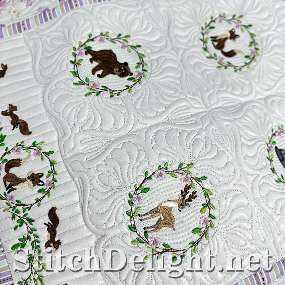 SDS4204 Tiny Woodlands Quilt