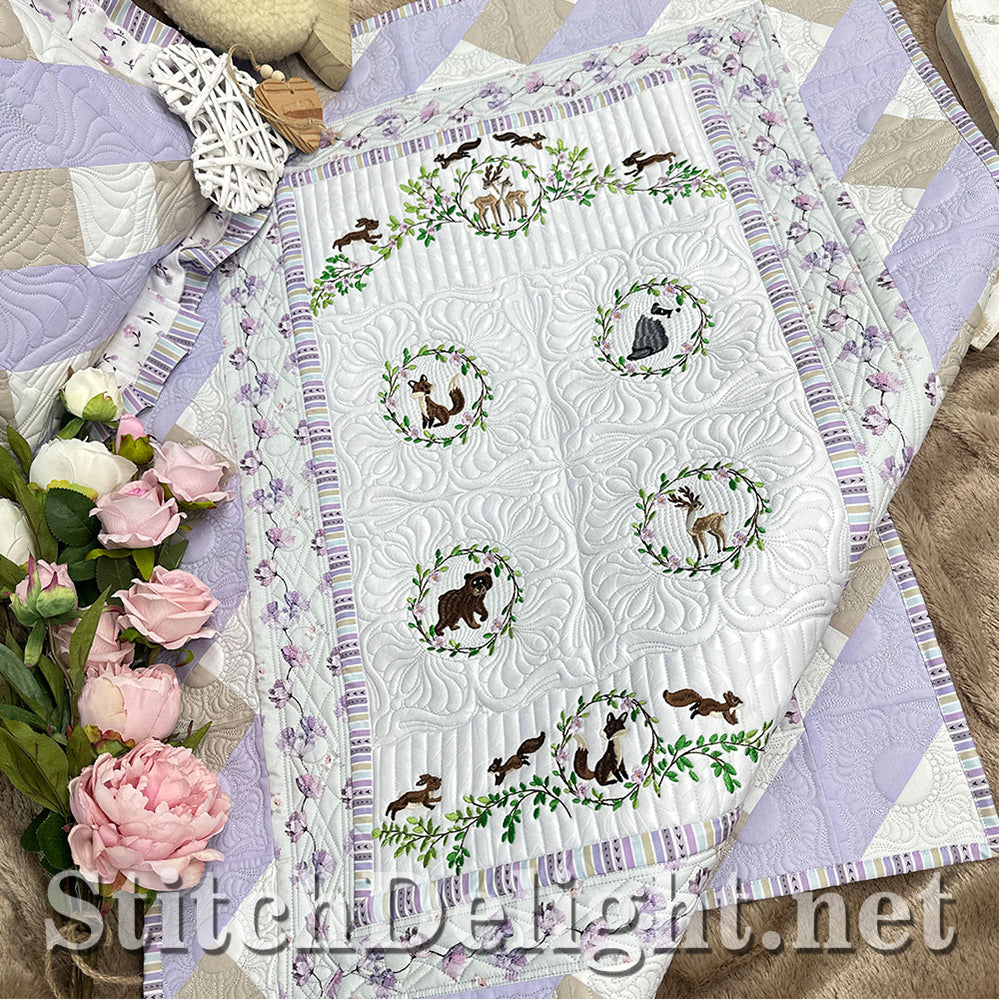 SDS4204 Tiny Woodlands Quilt