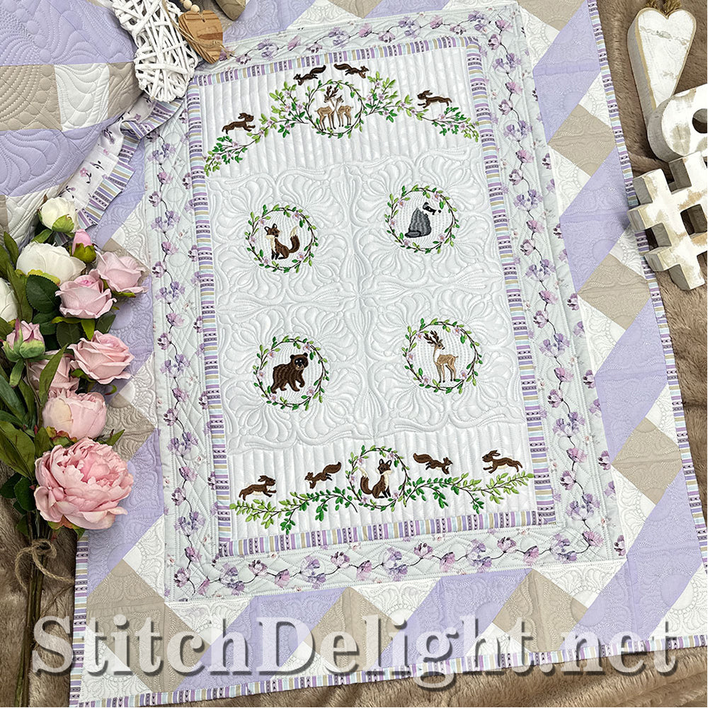 SDS4204 Tiny Woodlands Quilt