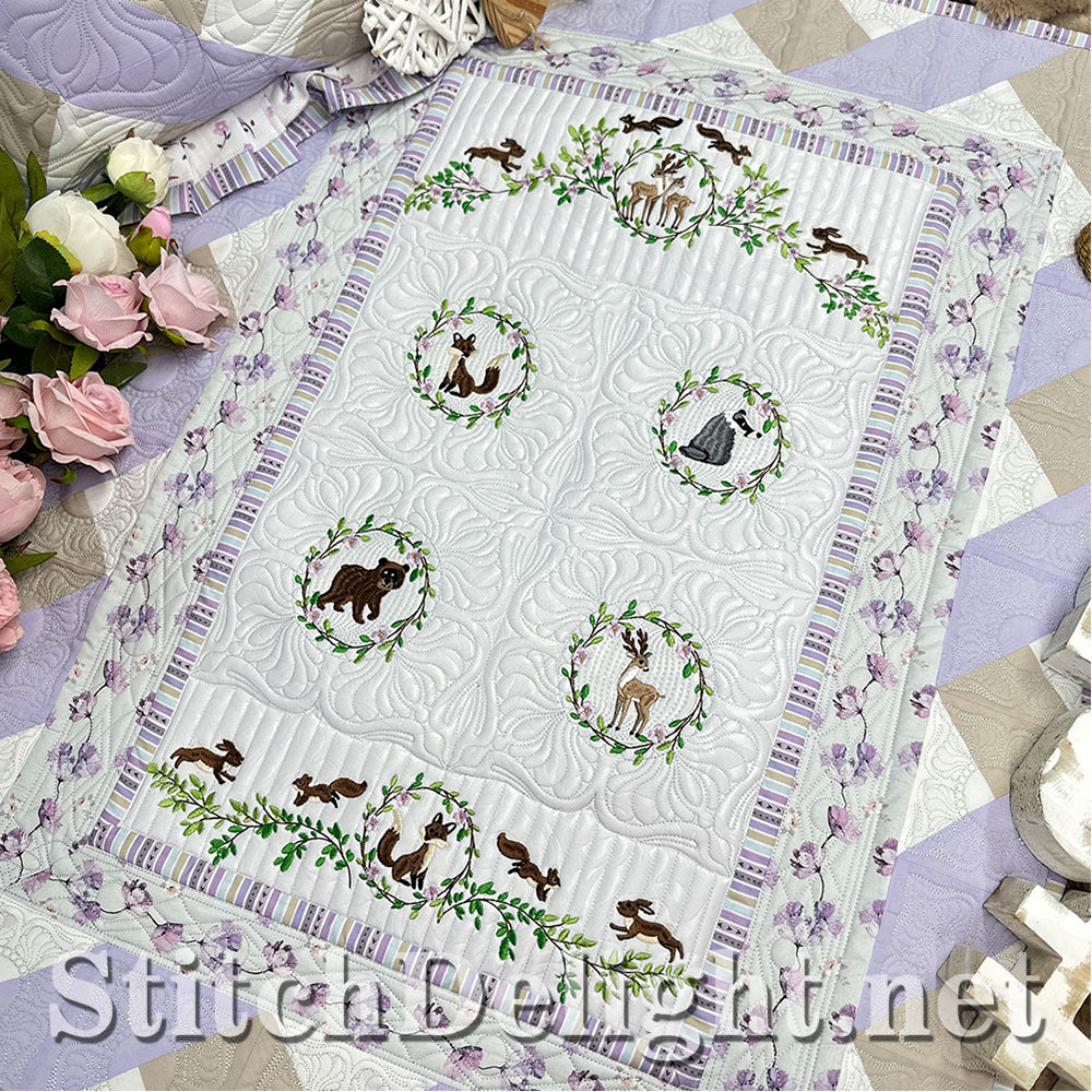 SDS4204 Tiny Woodlands Quilt