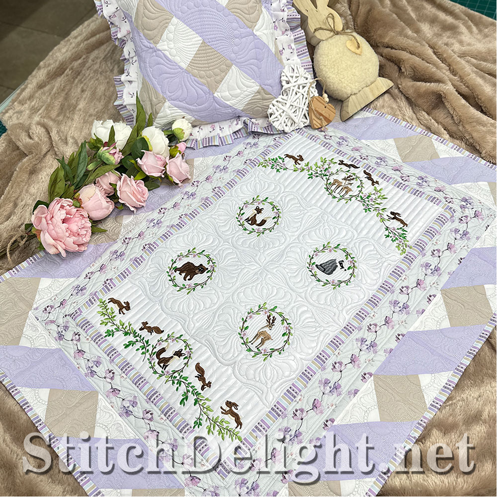 SDS4204 Tiny Woodlands Quilt