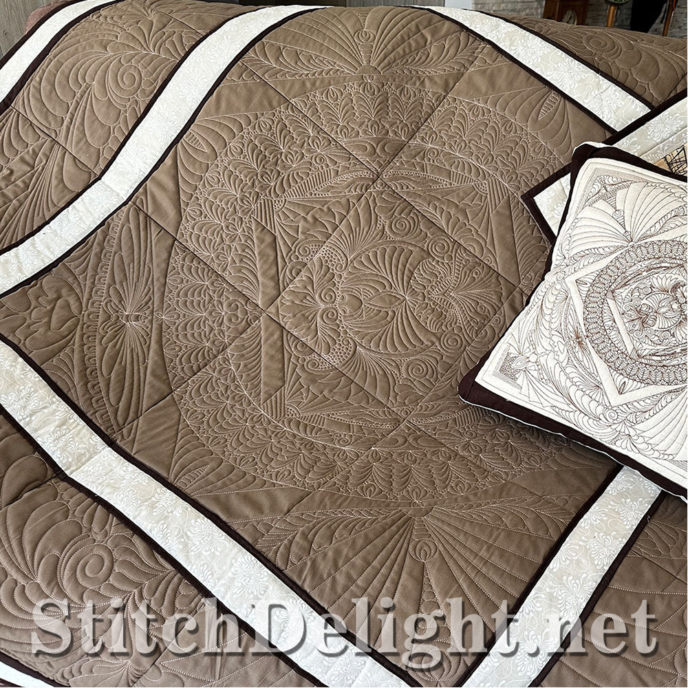 SDS4207 Feather Fantasy Quilt