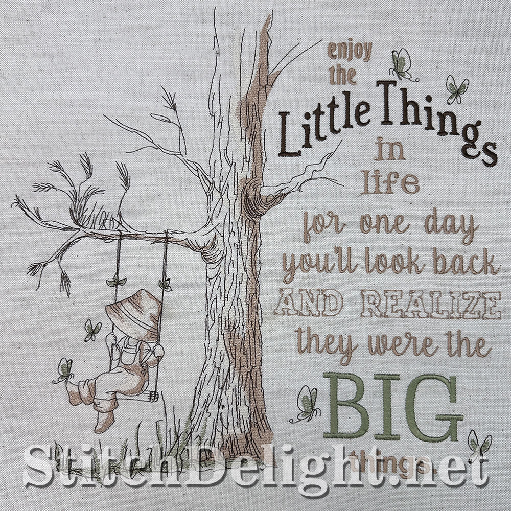 SDS4226 Little Things Matter Quote