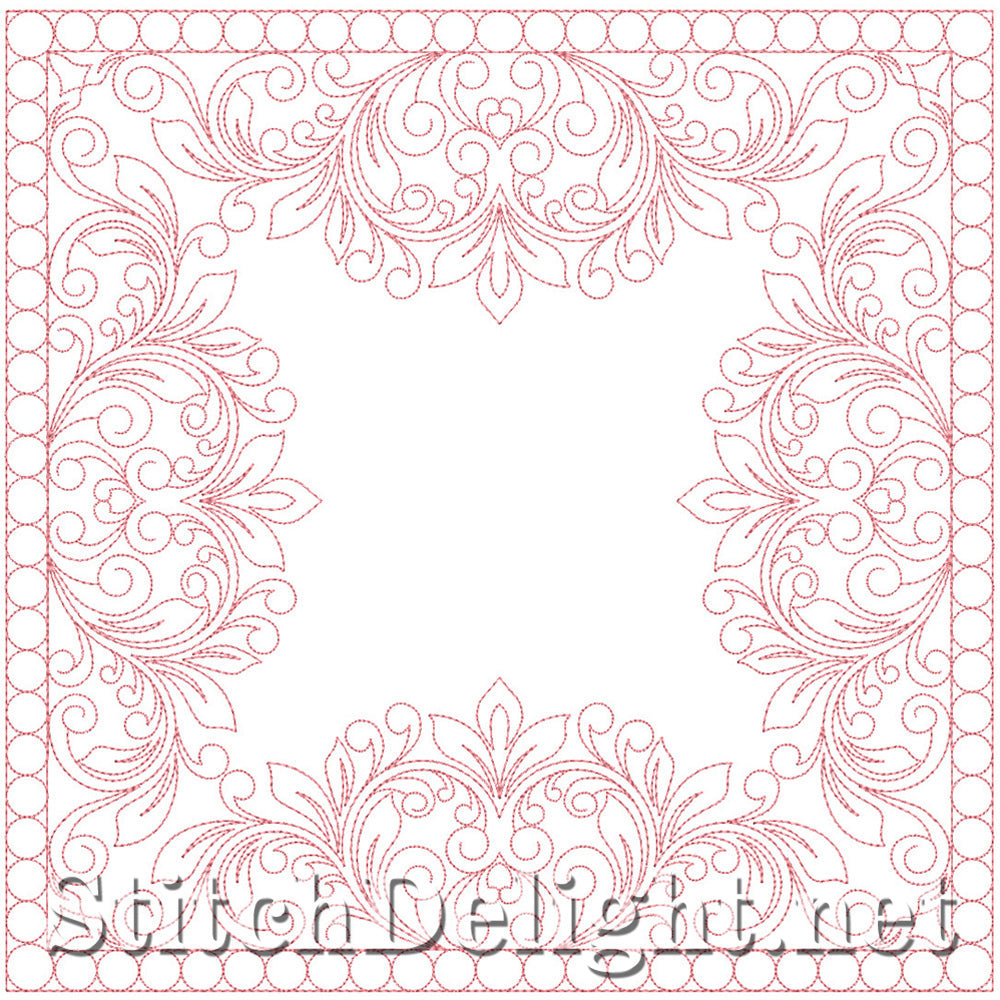 SDS4227 Elegant Swirl Quilting