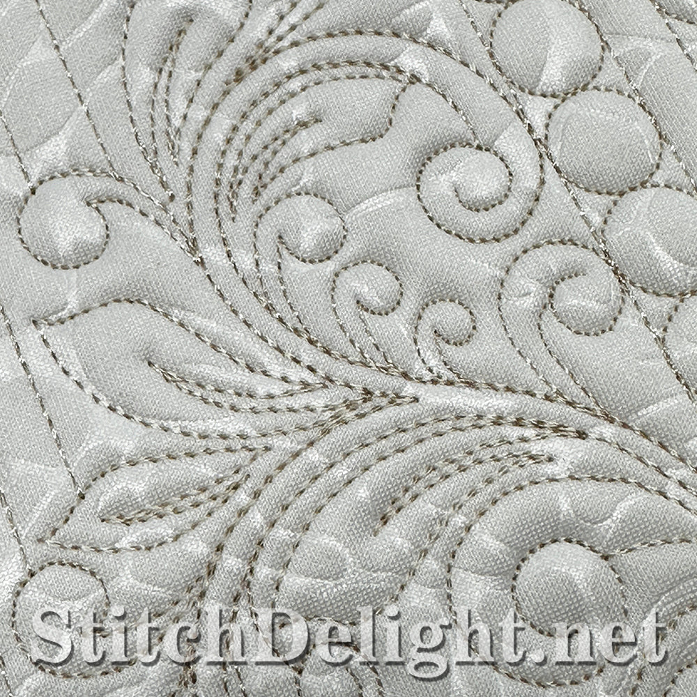 SDS4227 Elegant Swirl Quilting