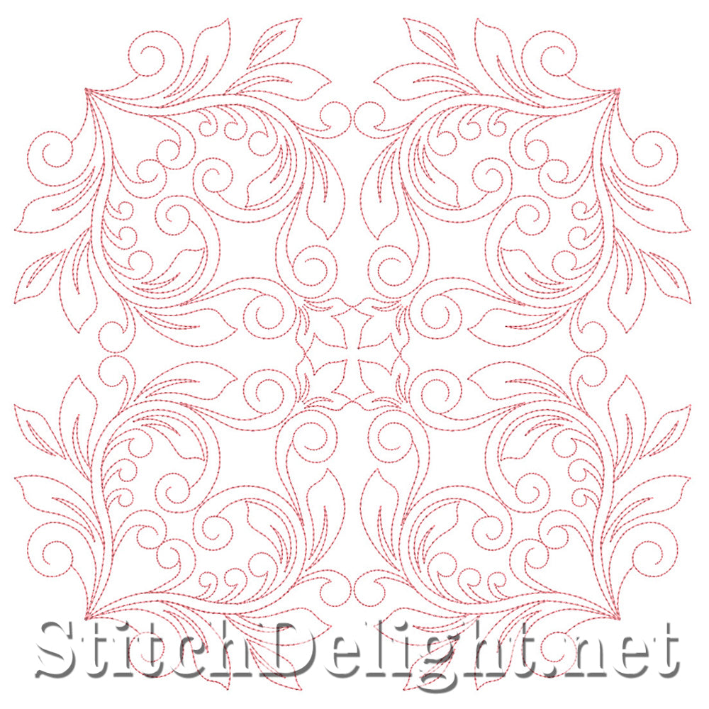 SDS4227 Elegant Swirl Quilting