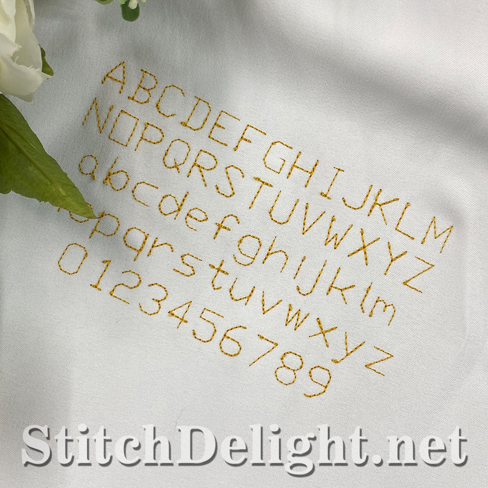 SDS5507 Line Font Half Inch